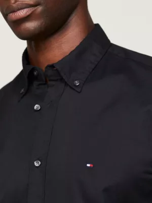 Camisa TH Flex de algodão popeline