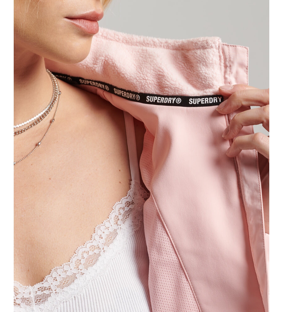 Casaco Superdry Code Hybrid Trekker rosa