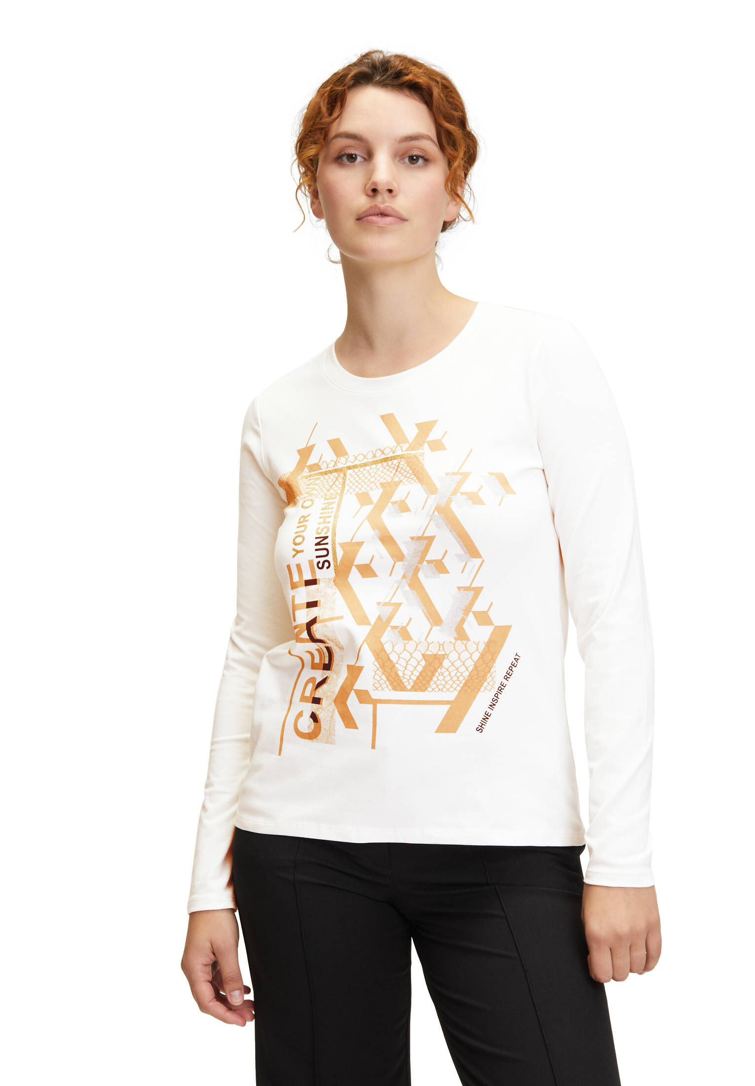 Betty Barclay| Damen Basic Shirt mit Aufdruck
