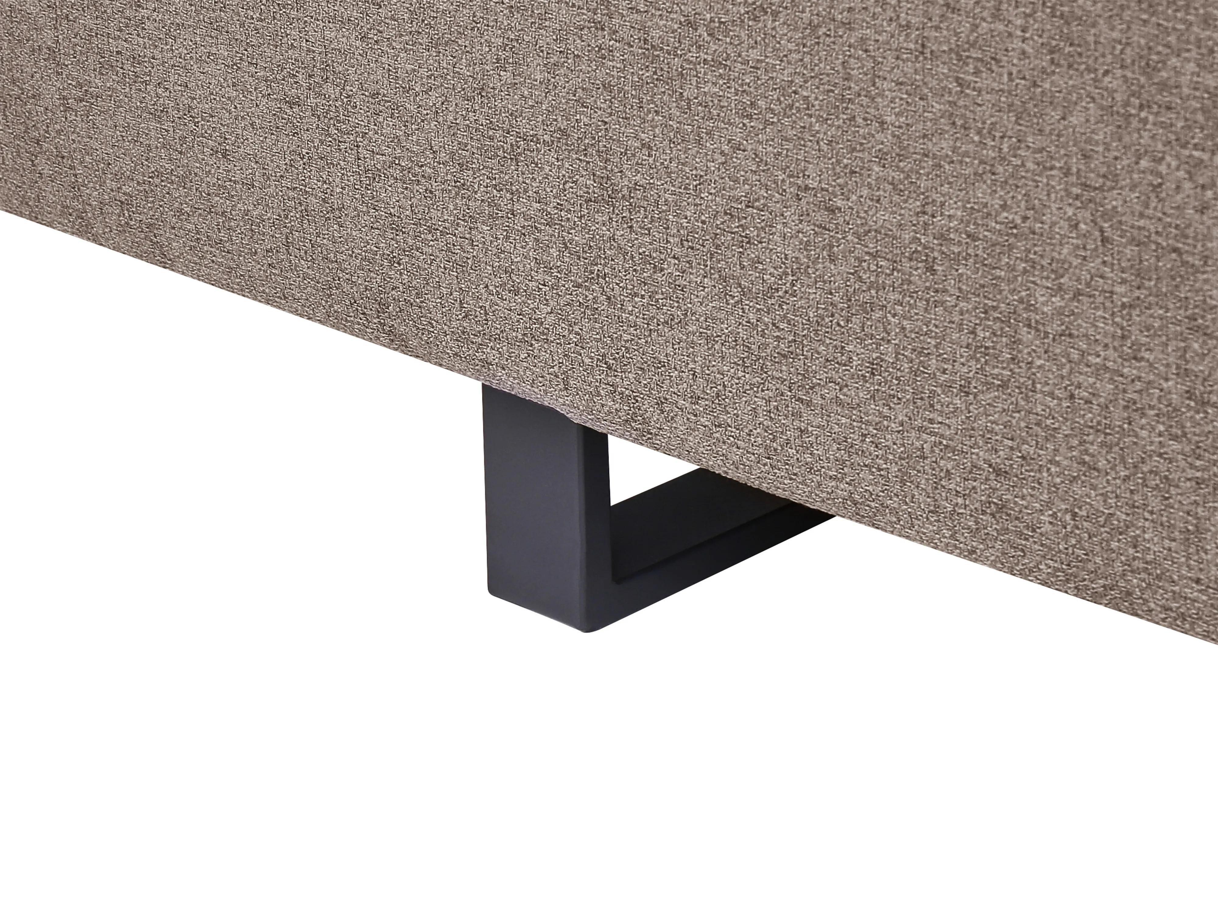 Bank 3-zits SOKNA Stof Lichtbruin met tafels