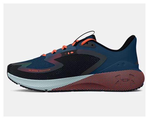 Chaussures Running Under Armour HOVR Machina 3 Storm Bleu Orange Femme