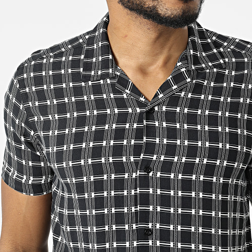 Chemise Manches Courtes 1400 Noir