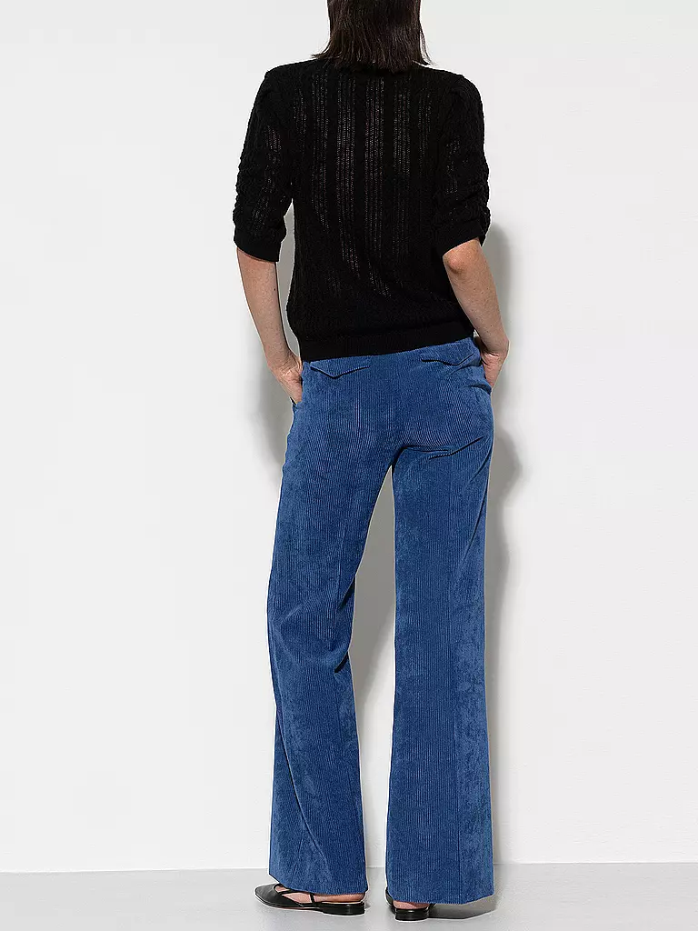 LUISA CERANO Cordhose  blau
