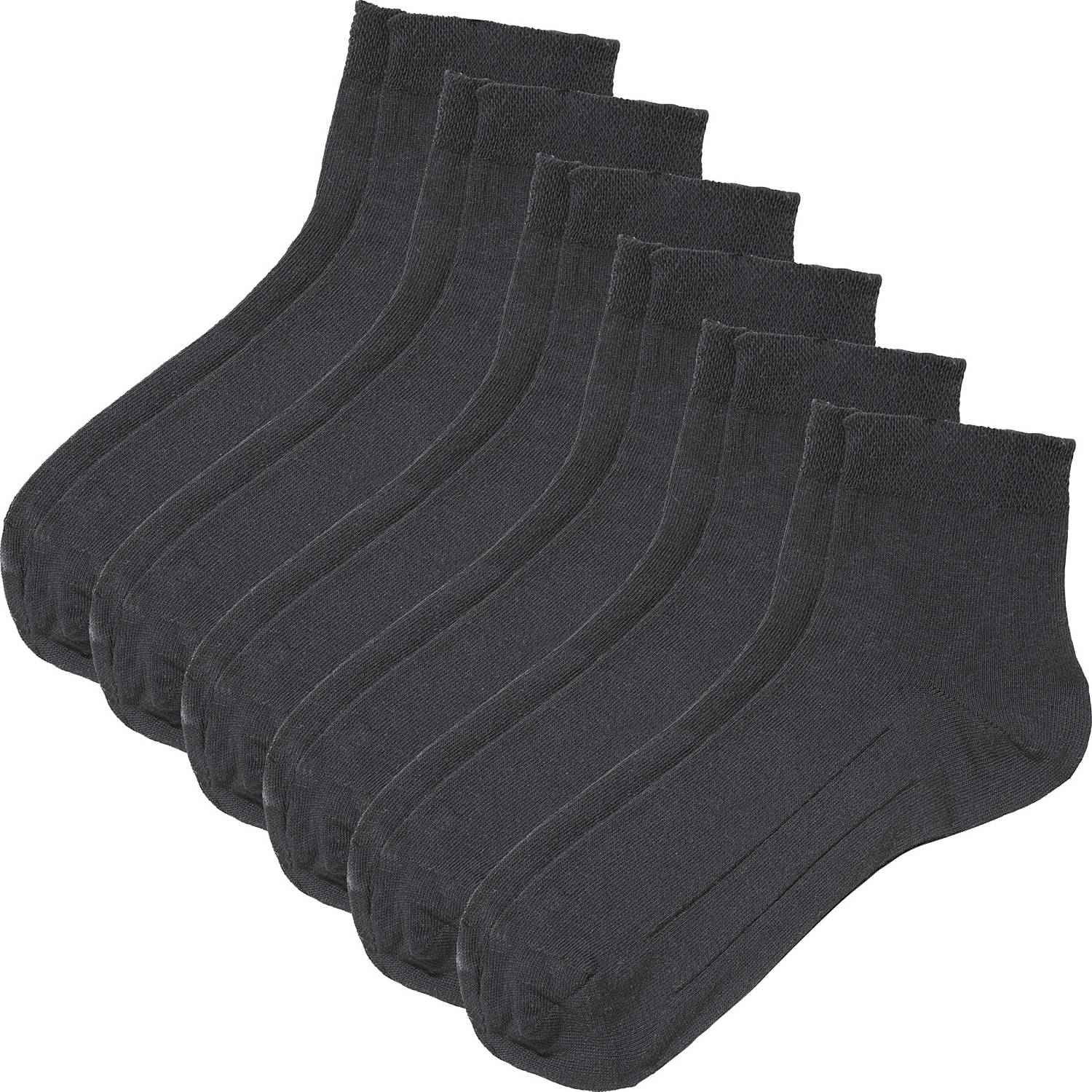 Erwin Müller Unisex-Kurzsocken 6 Paar