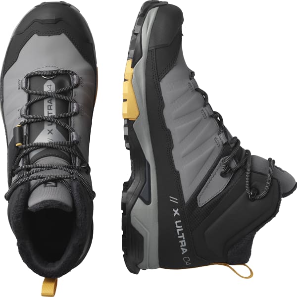 Après ski SALOMON X ULTRA 4 MID WINTER TS CSWP QUIET SHADE/BLACK/WARM APRICOT