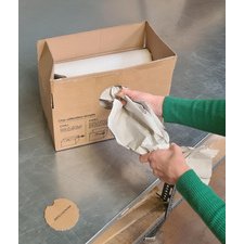 Papier de calage, 380 mm x 500 m, 2 plis, blanc