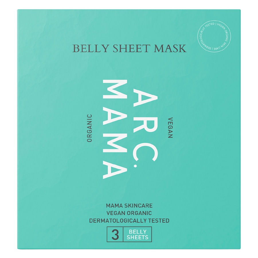 Arc Of Sweden Mama Belly Sheet Mask 3pcs