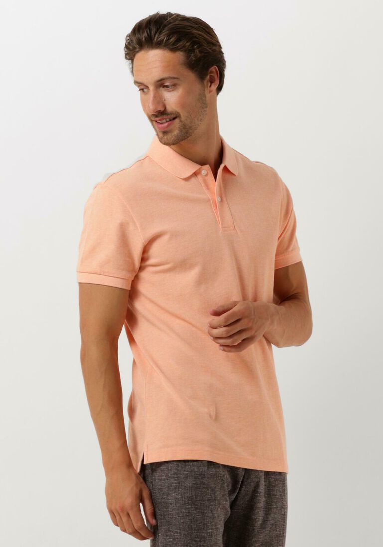 PROFUOMO oranje profuomo polo polo short sleeve