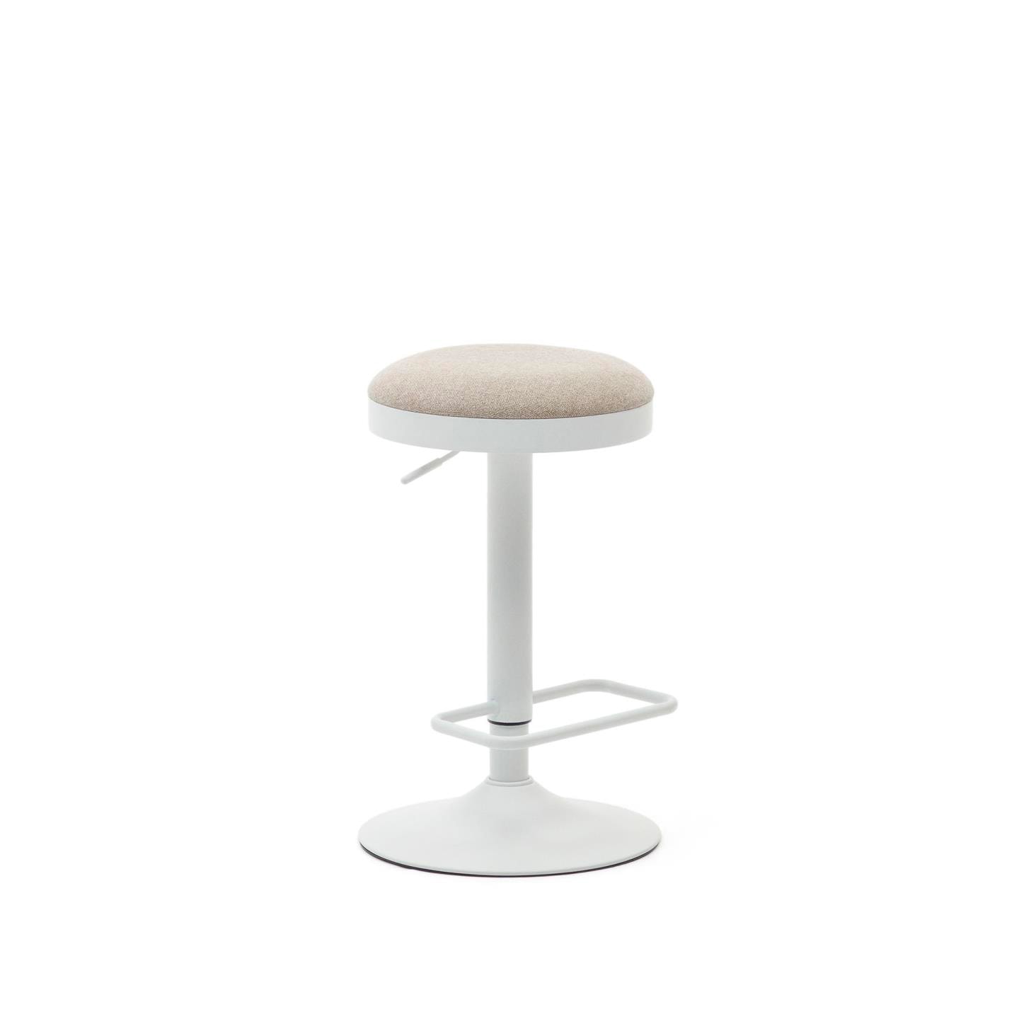 Kave Home Barhocker ZAIB beige/weiß