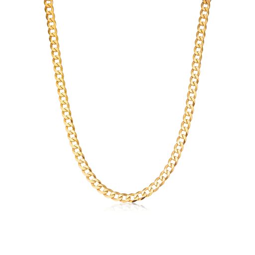 Sif Jakobs Jewellery Armor Halskæde, Guld, 45 cm