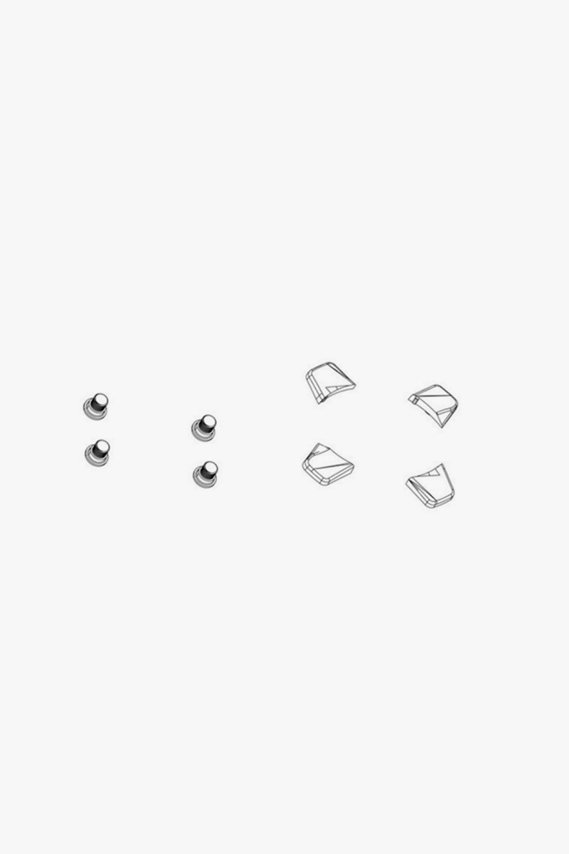 Sram 4X2 M8X4.75X8.75 Steel 94107 BCD Kettenblattschrauben