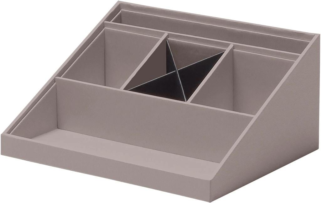 Organizer. S.O.H.O. TaupeOrganizer kompatibel mit Ablagekorb, 256 x 116 x 206 mm