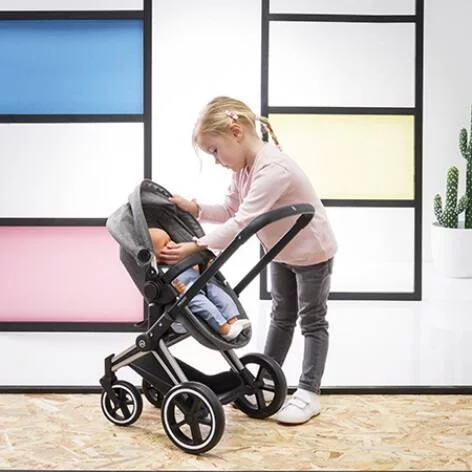 BB36 -42 - LANDAU CYBEX PRIAM 3 EN 1 - POUR POUPON 36 ET 42CM - COROLLE ACCESSOIRES