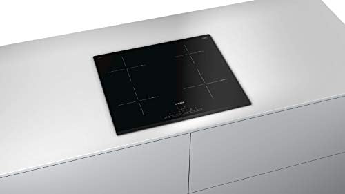 Bosch PUC611BB5E  Série 4, Plaque à Induction   3 Feux   60 cm   Puissance 4600 W   Noir : Cuisine et Maison