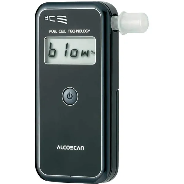 ACE Alcoscan II Basic, LCD, Alkaline, 1,5 V, AAA, 50 mm, 106 mm