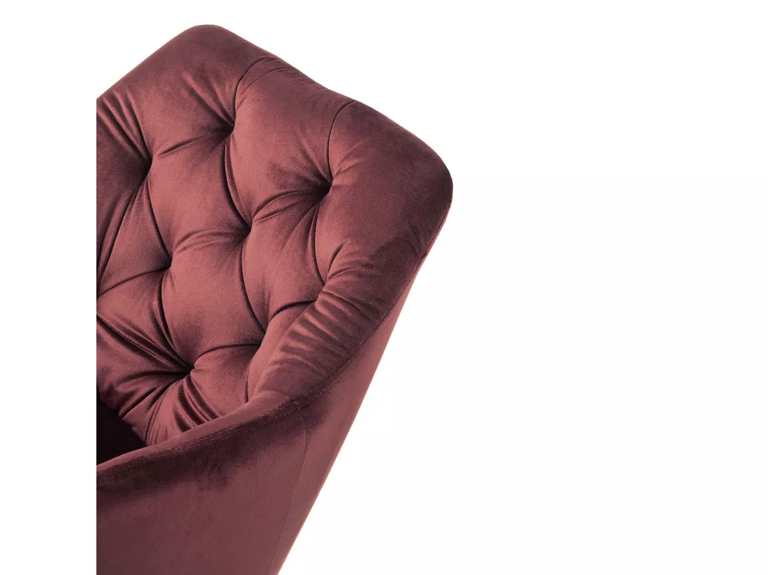Set de 2 Fauteuils ALEXA merlot