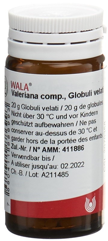 WALA Valeriana comp. Glob Fl 20 g