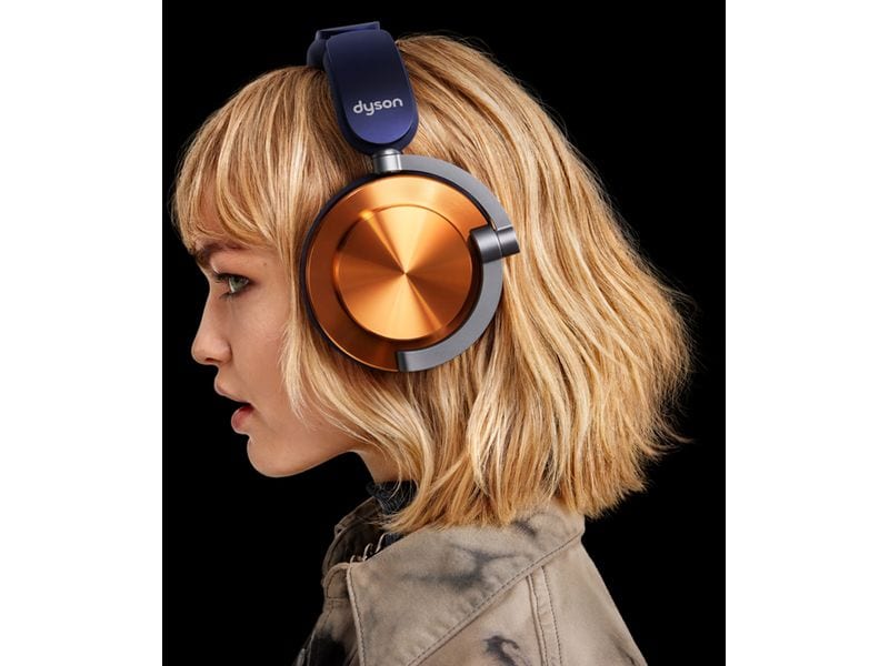 Dyson Over-Ear-Kopfhörer OnTrac Blau; Kupfer Kopfhörer neu definiert