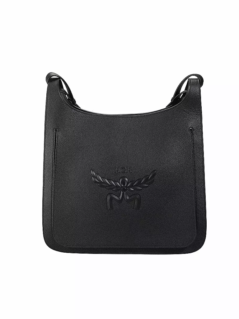 MCM Ledertasche - Hobo HIMMEL  schwarz