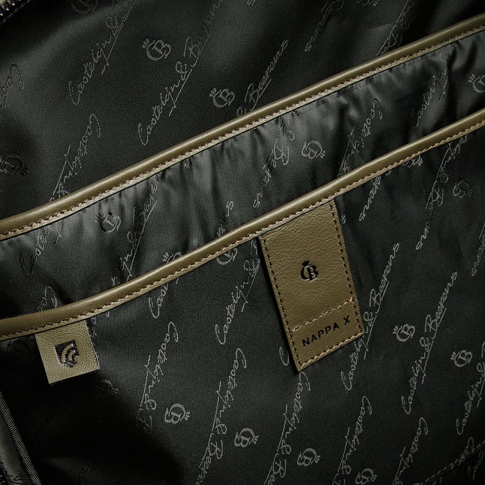 Castelijn & Beerens Nappa X Victor Rugzak 15.6'' + Tablet dark millitary