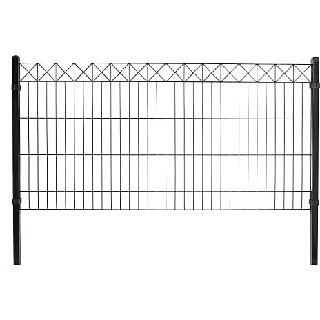 HORTUS panelhegn med dekorations 