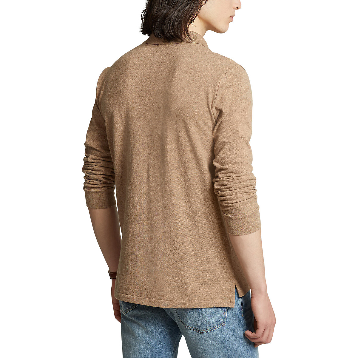 POLO RALPH LAUREN<br>Camisa pólo slim fit em piqué
