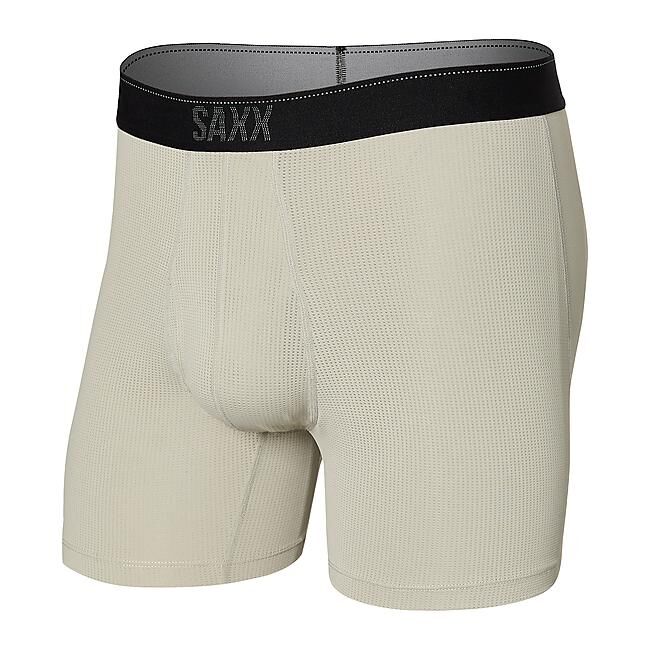 SAXX UNDERWEAR - QUEST QUICK DRY MESH BOXER BRIEF FLY