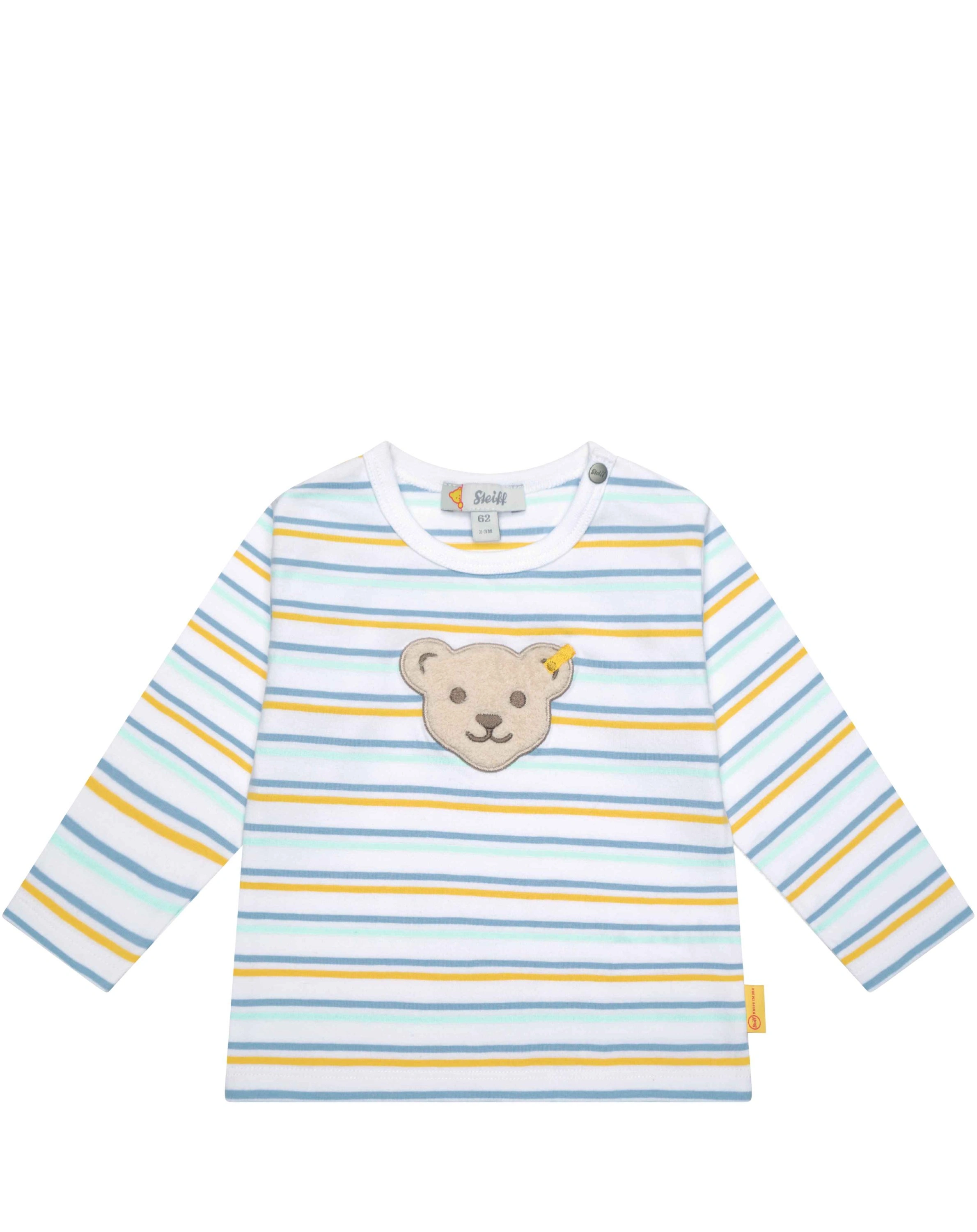 Langarmshirt JOEL gestreift in bright white