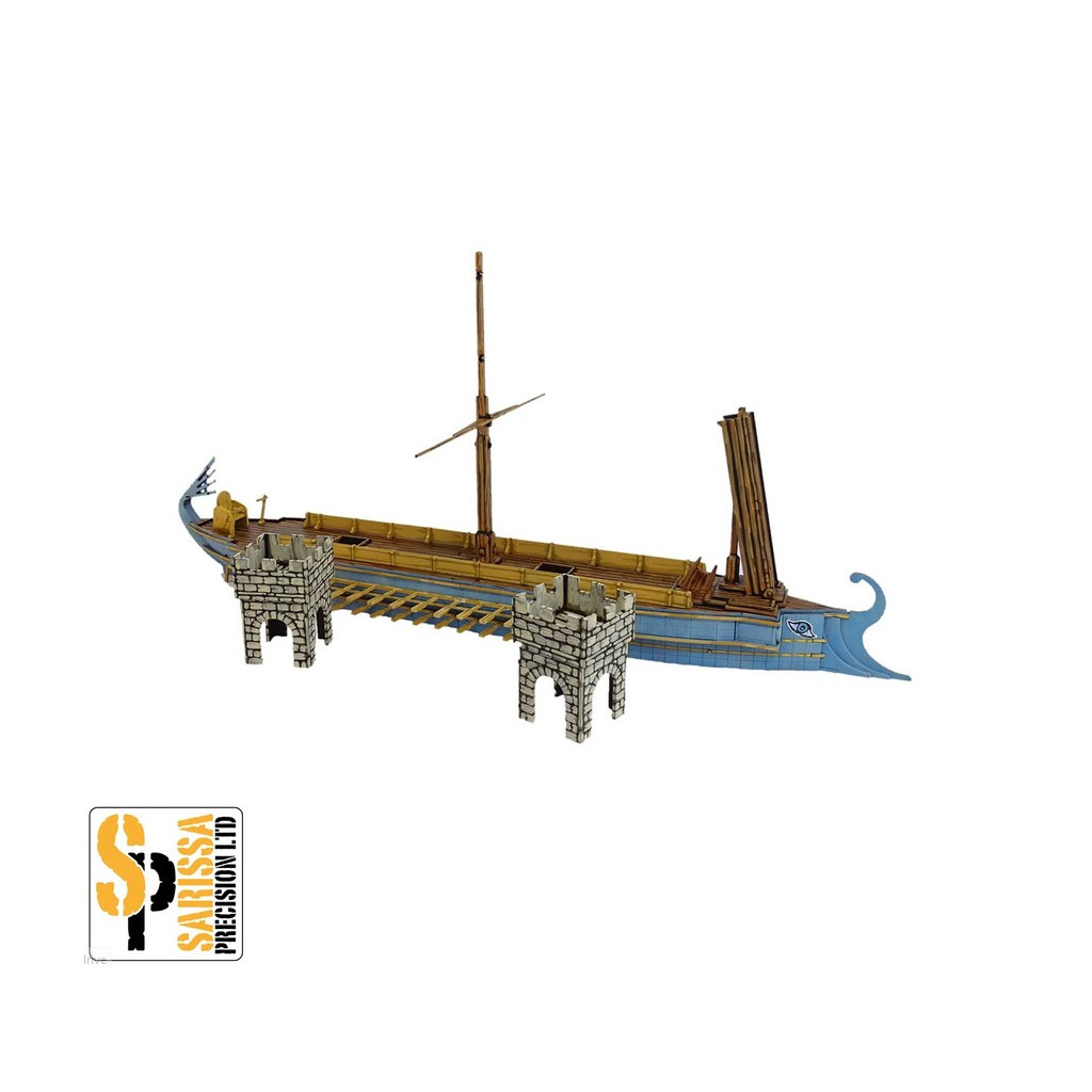 Roman Fighting Ship With Corvus