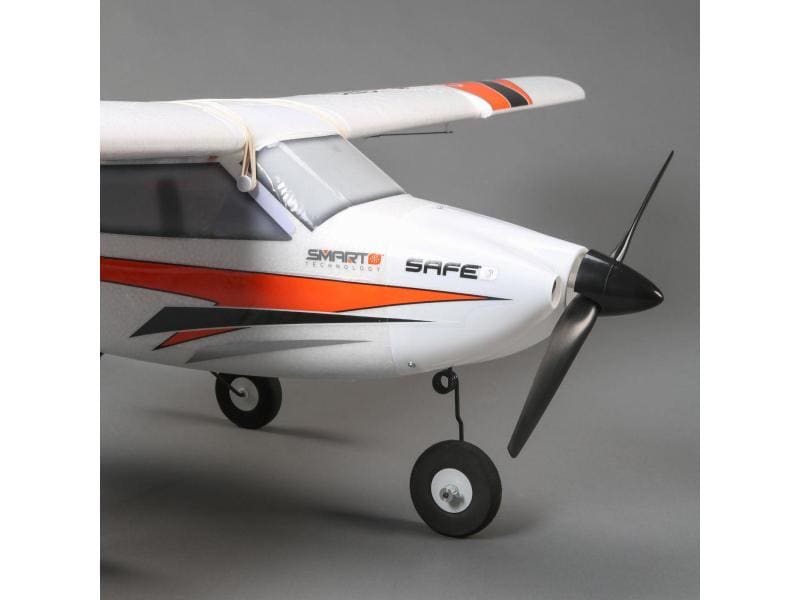 E-flite Trainer Apprentice STS 1500 mm ARTF Mode-2 Einsteiger-freundliches Modellflugzeug mit Spektrum DSMX Fernsteuerung