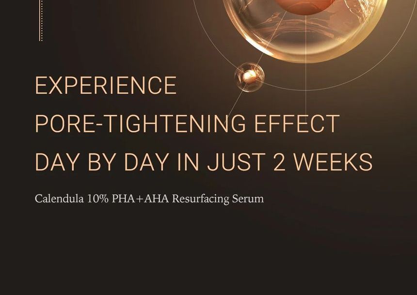 APRILSKIN - Calendula 10% PHA + AHA Resurfacing Serum