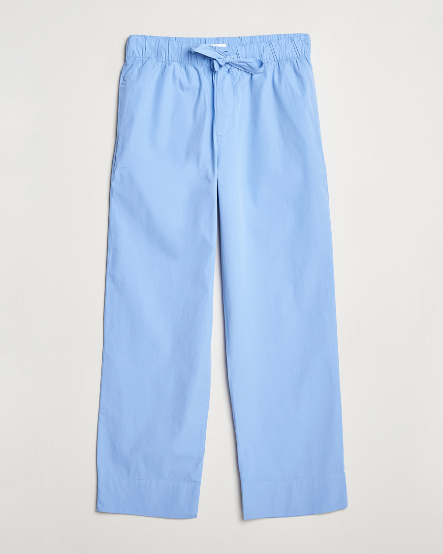 Tekla Poplin Pyjama Pants Cornflower Blue