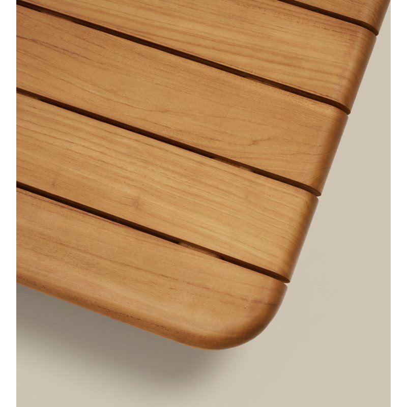 Table basse Turqueta en bois de teck 140 x 70 cm