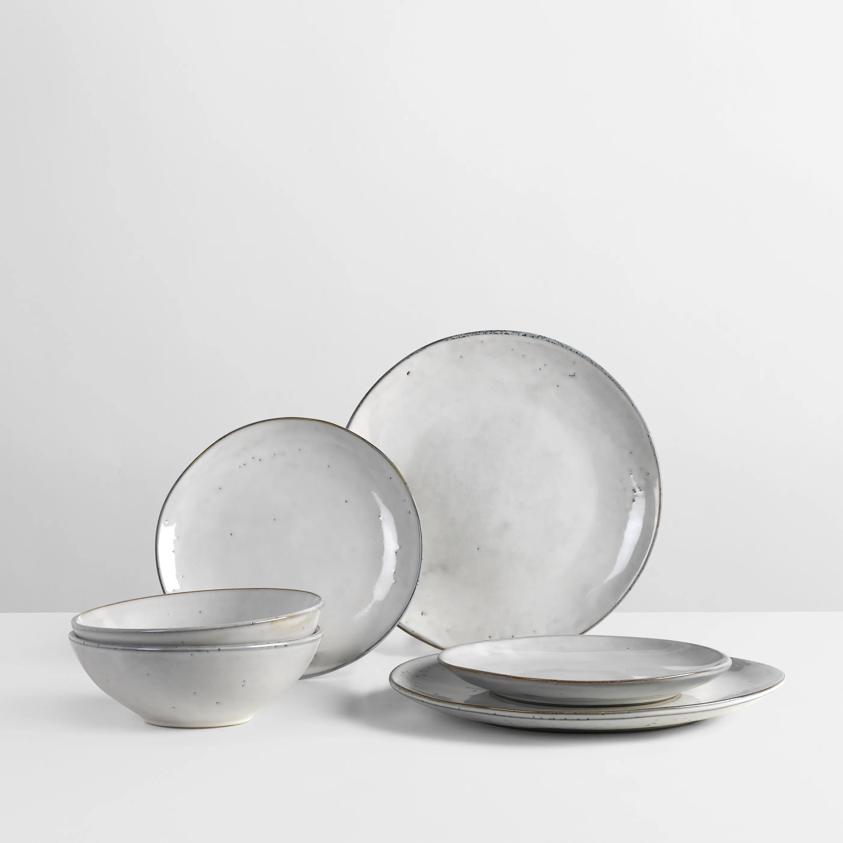Broste Copenhagen Nordic Sand Middagssæt - 6 dele