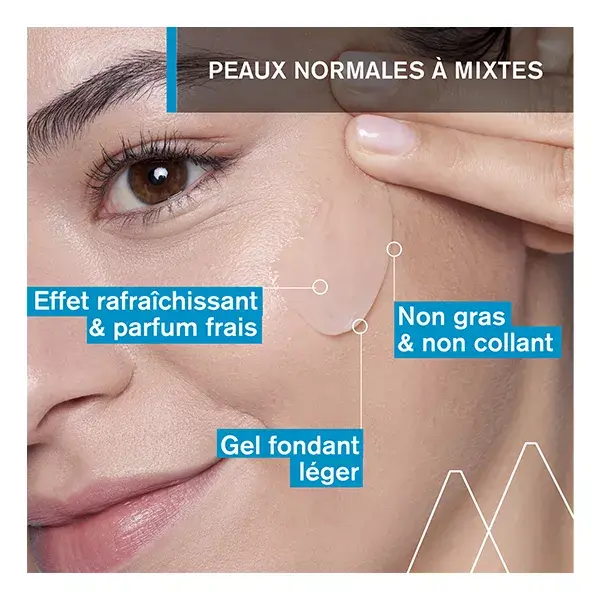 Água Termal Uriage em Gel Hidratante para Pele Normal a Mista 40ml