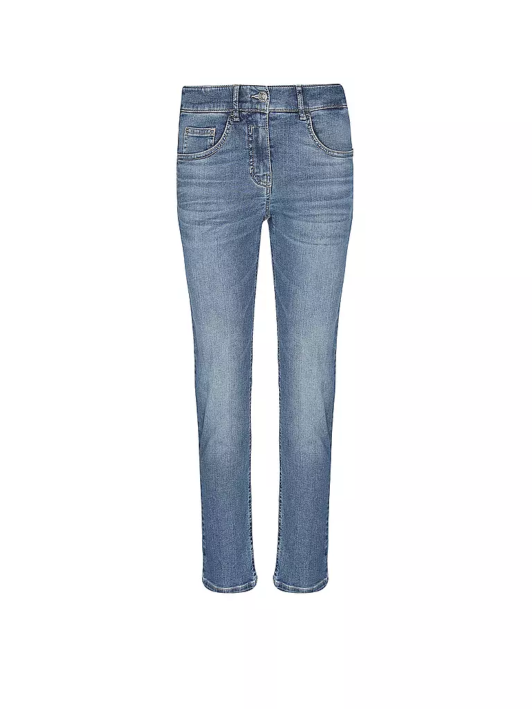 GERRY WEBER Jeans Slim Fit  blau