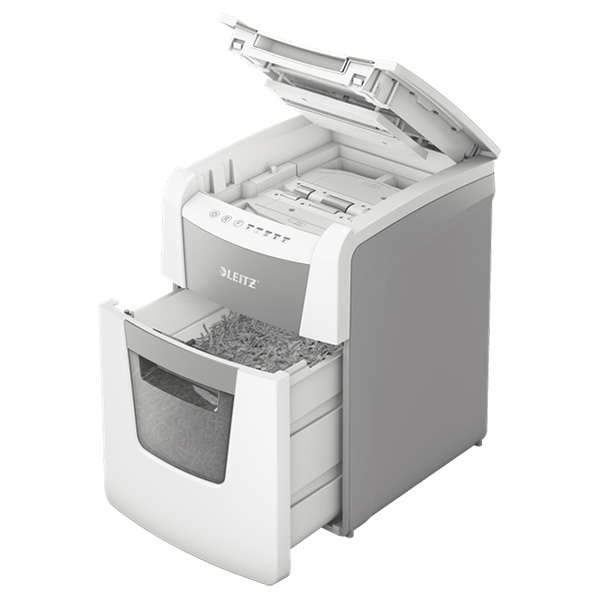 Leitz Destructeur IQ Auto+ Small Office 100 Sécurité DIN P-4 Coupe croisée