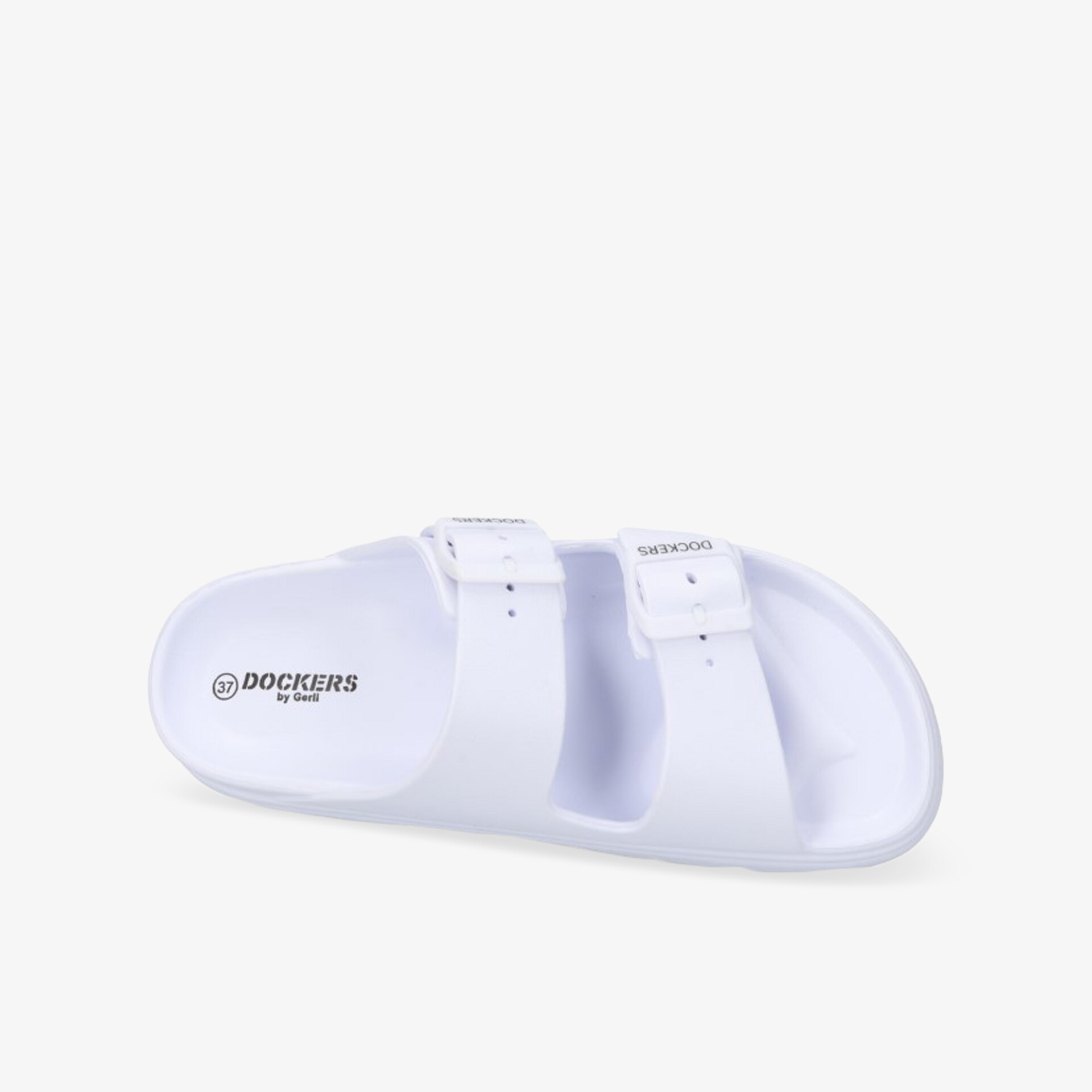 Dockers Damen Pantoletten weiß