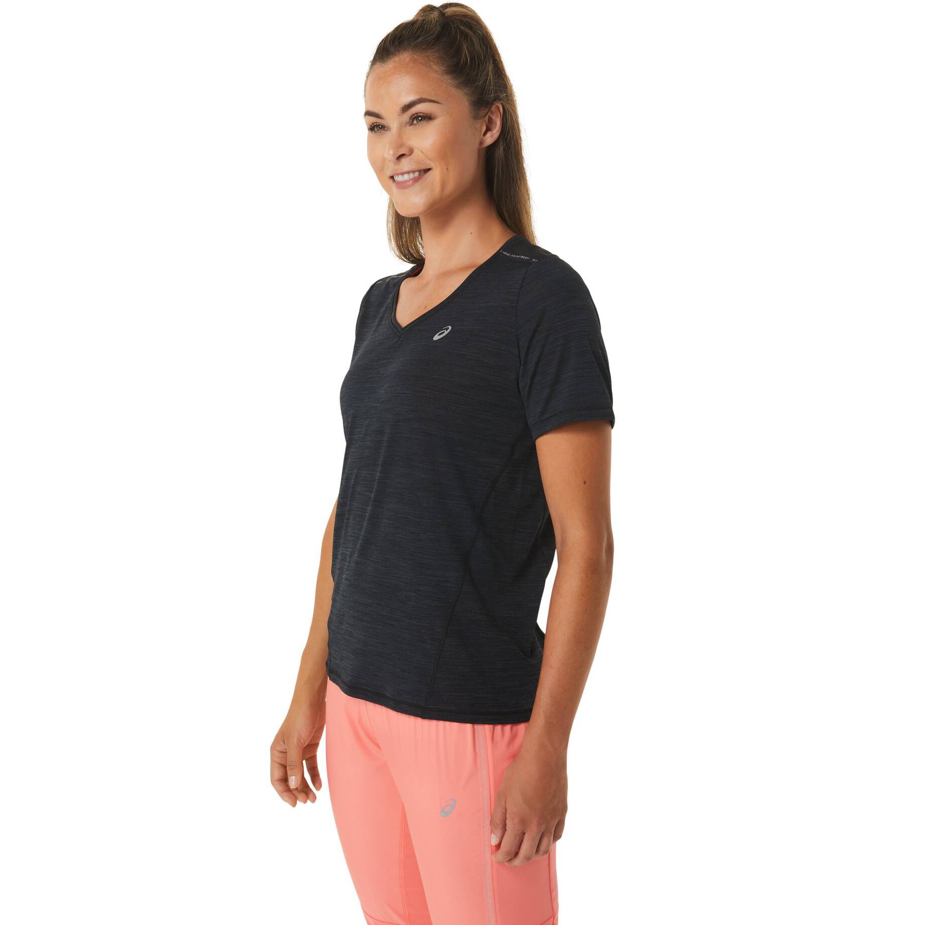 Asics| Damen Laufshirt RACE V-NECK