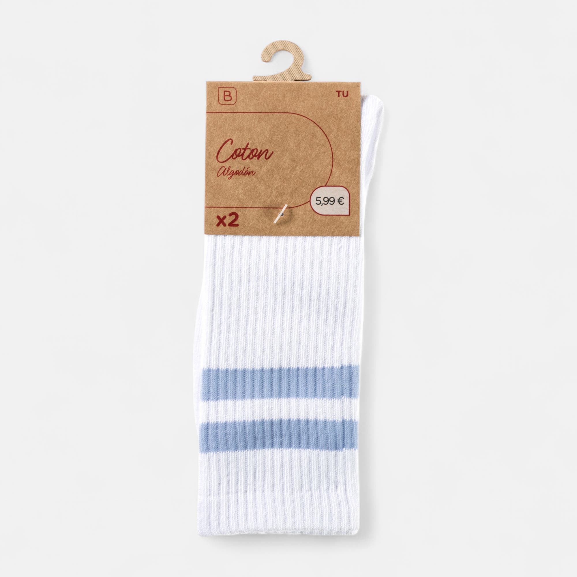 Chaussettes Femme bleu