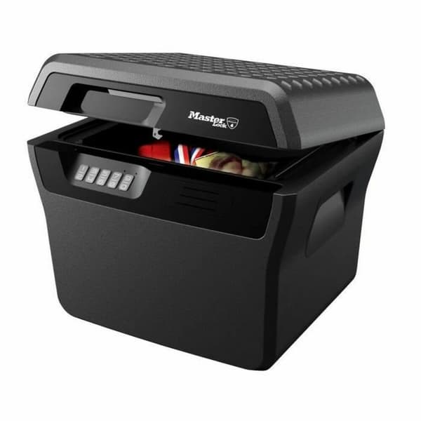 Safe med elektronisk lås Master Lock Svart 18,5 L