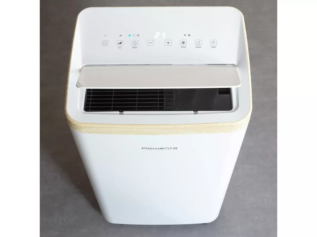 Rowenta Climatiseur mobile monobloc 3500w 46m2 avec kit fenêtre - au5620f0