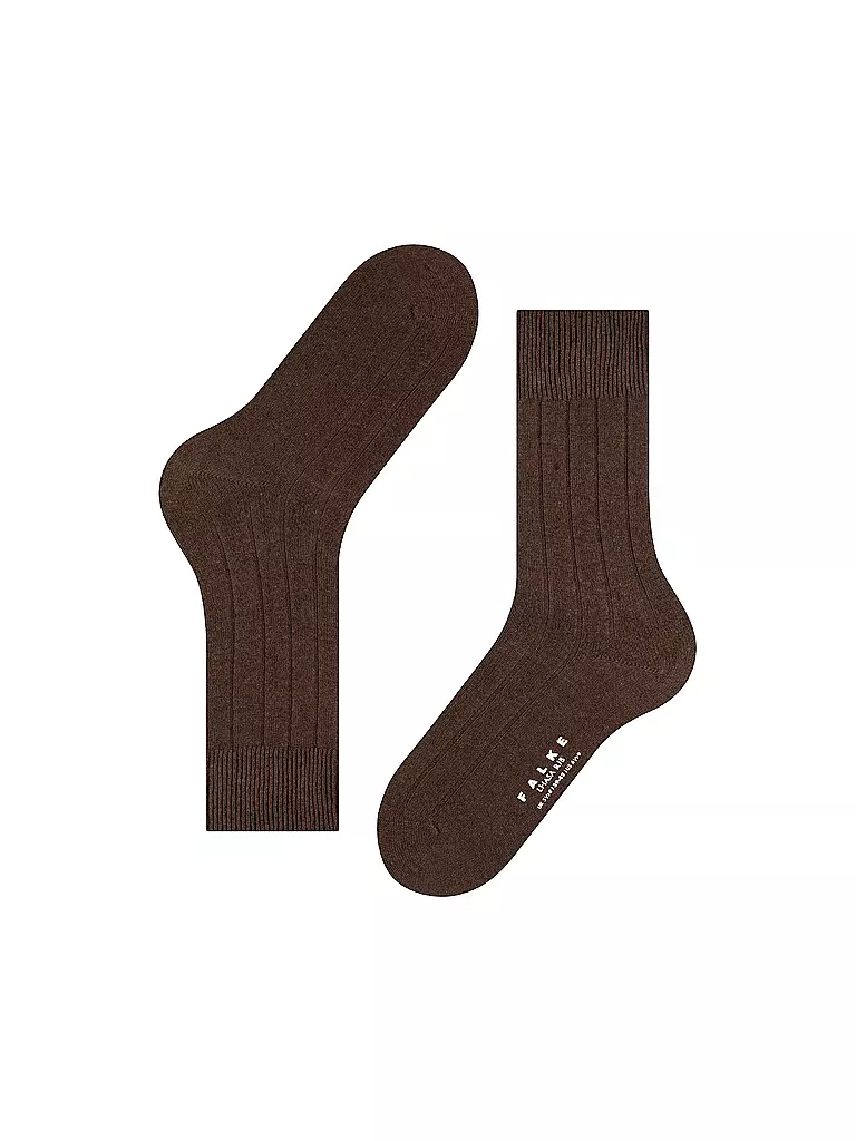 FALKE Socken LHASA brown braun