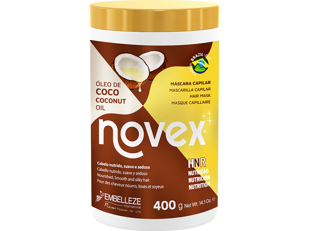 MÁSCARA NOVEX COCONUT OIL 400G