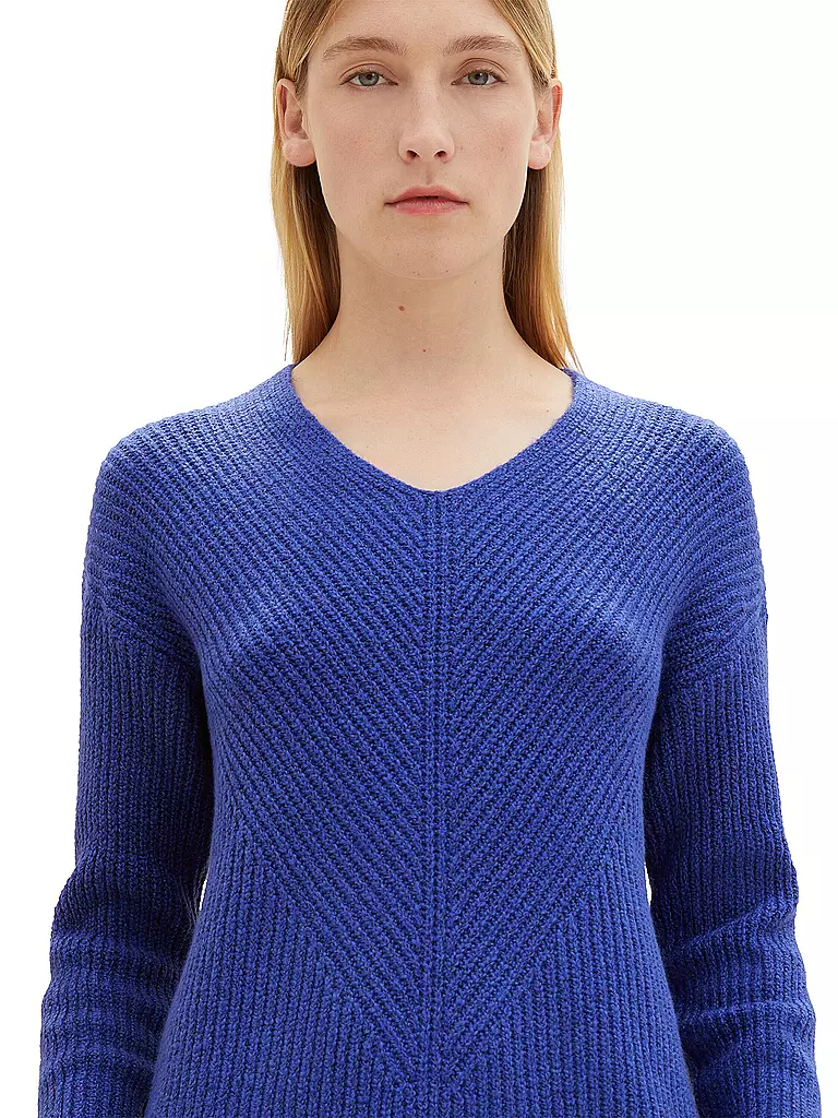 TOM TAILOR Pullover blau