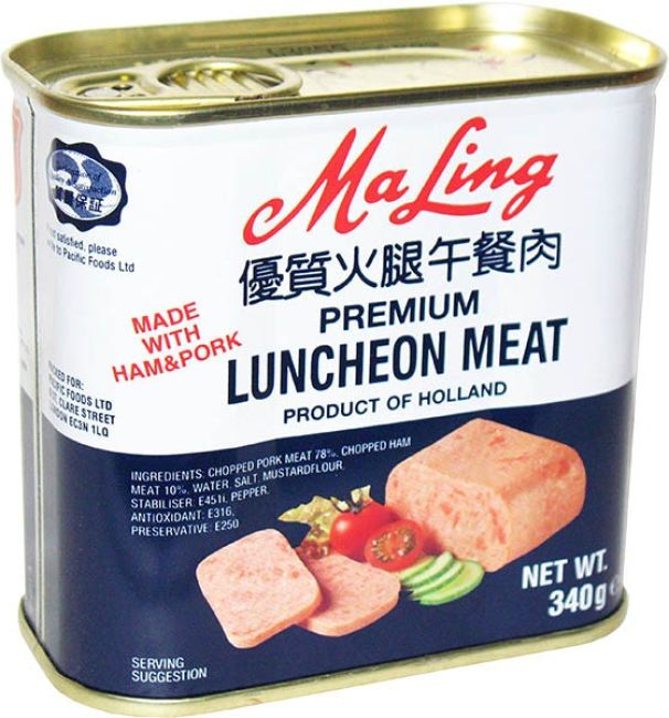 Ma Ling Premium Luncheon Gemaksvlees 340g