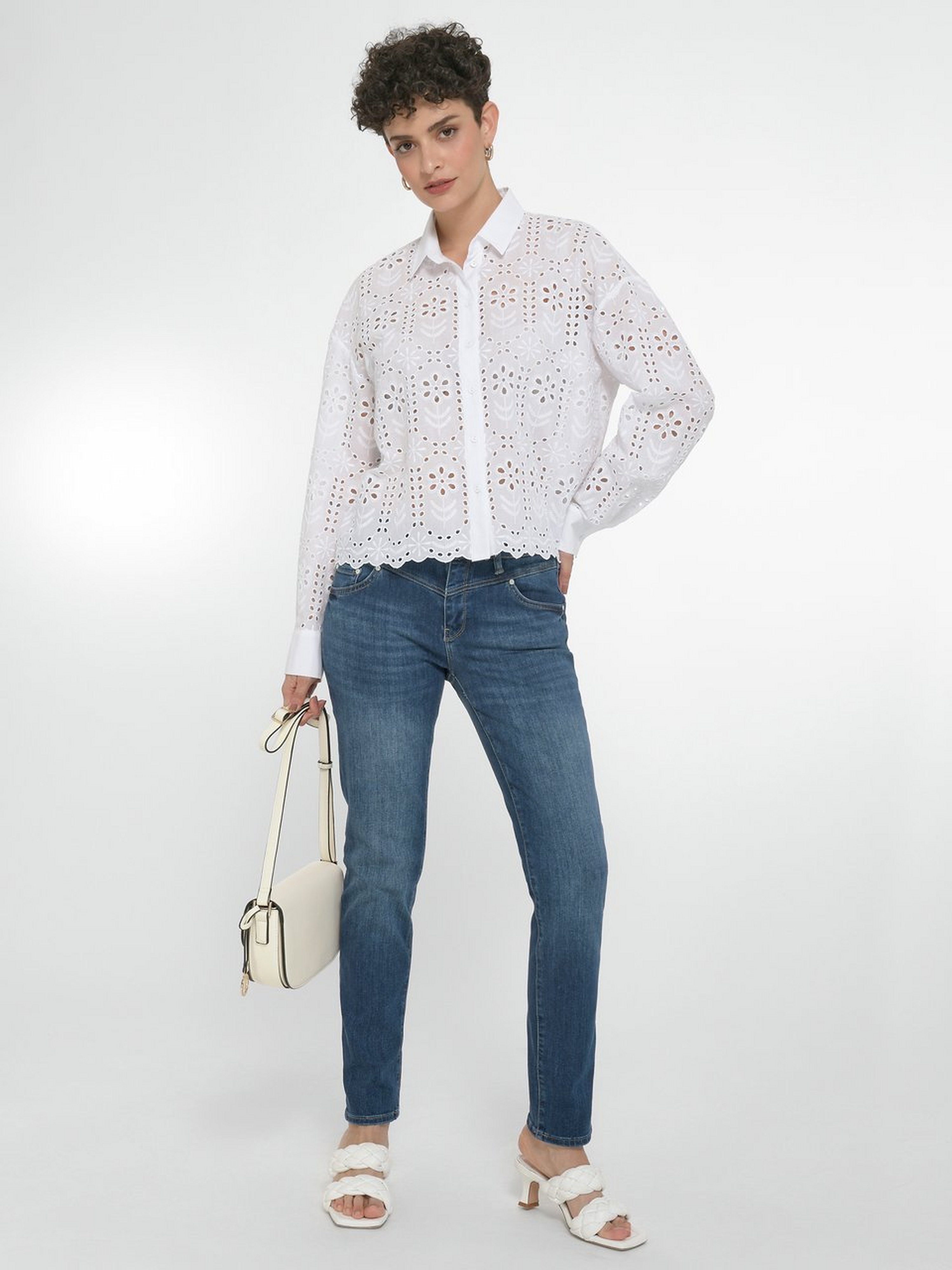 „Skinny Fit“-Jeans in Inch-Länge 30