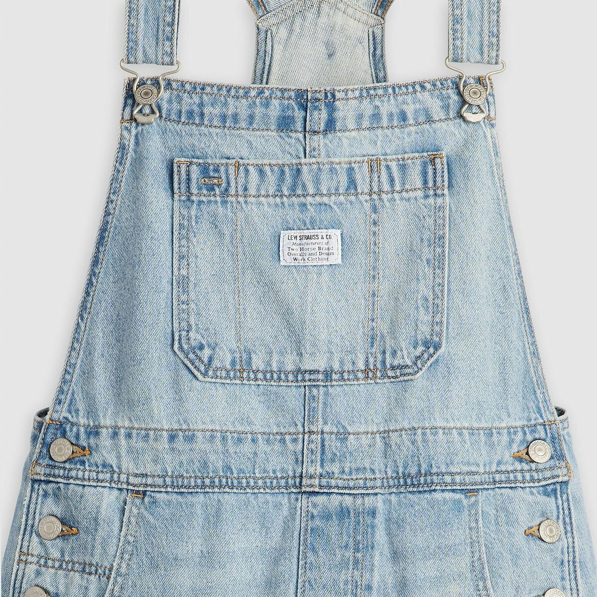LEVI'S<br>Jardineiras largas