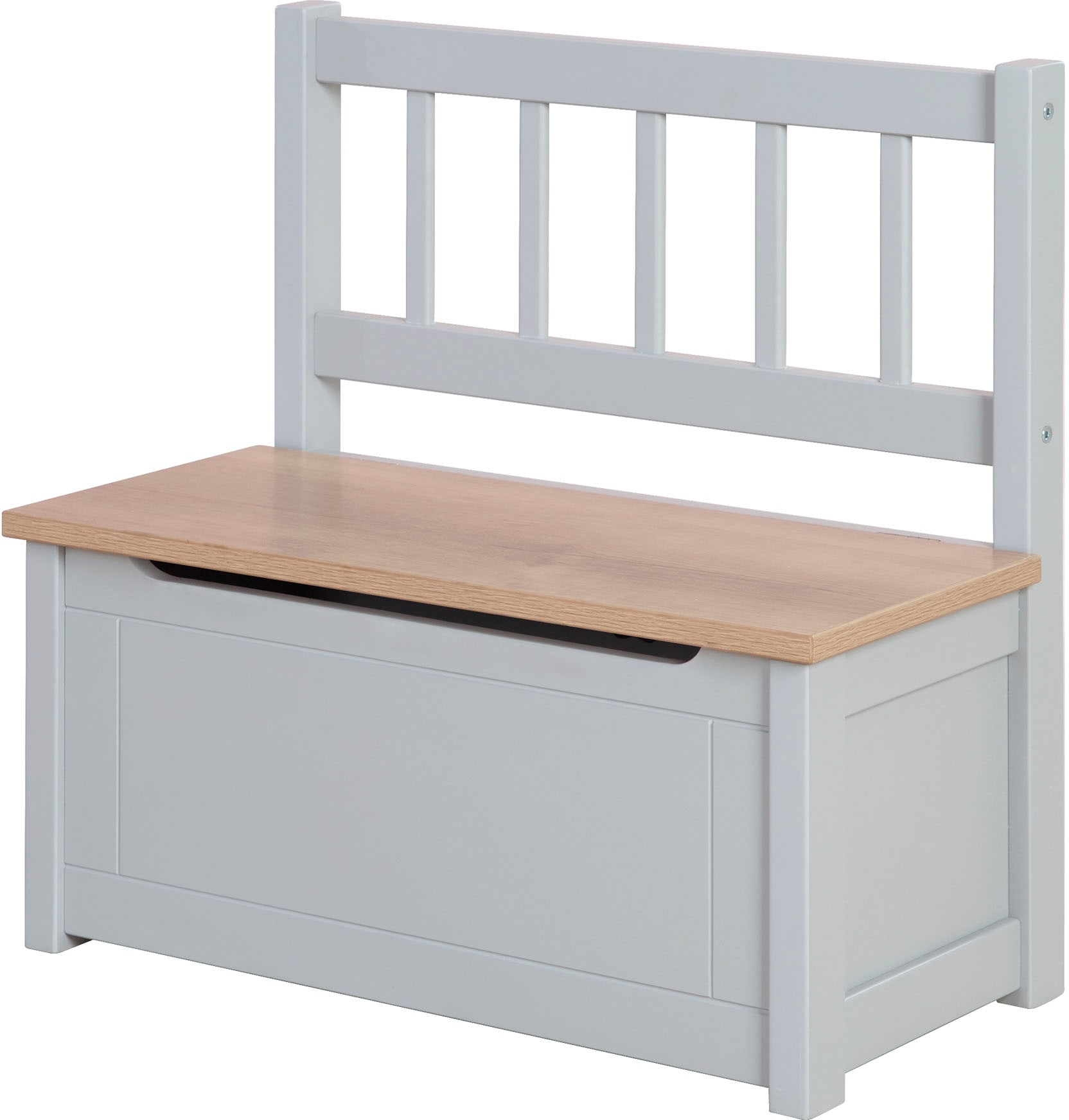 roba® Truhenbank »Woody, natur & taupe« aufklappbar