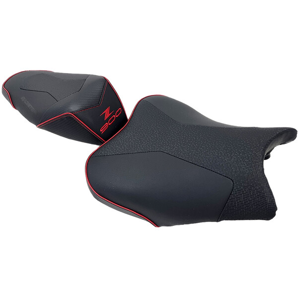 Bagster - Selle Ready Luxe Kawasaki Z900 (2020-2021) Noir / Rouge